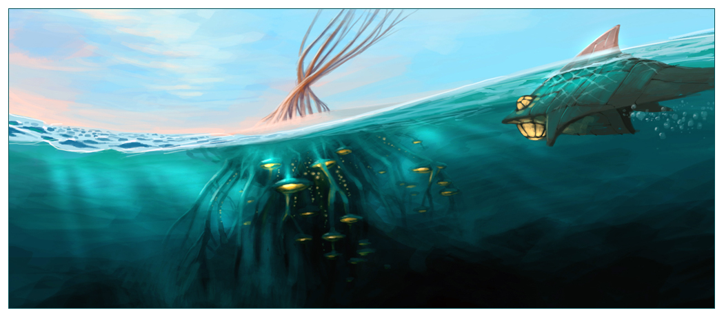 EOW#65 city on the underside of a floating island EOW#65 city on the underside of a floating island